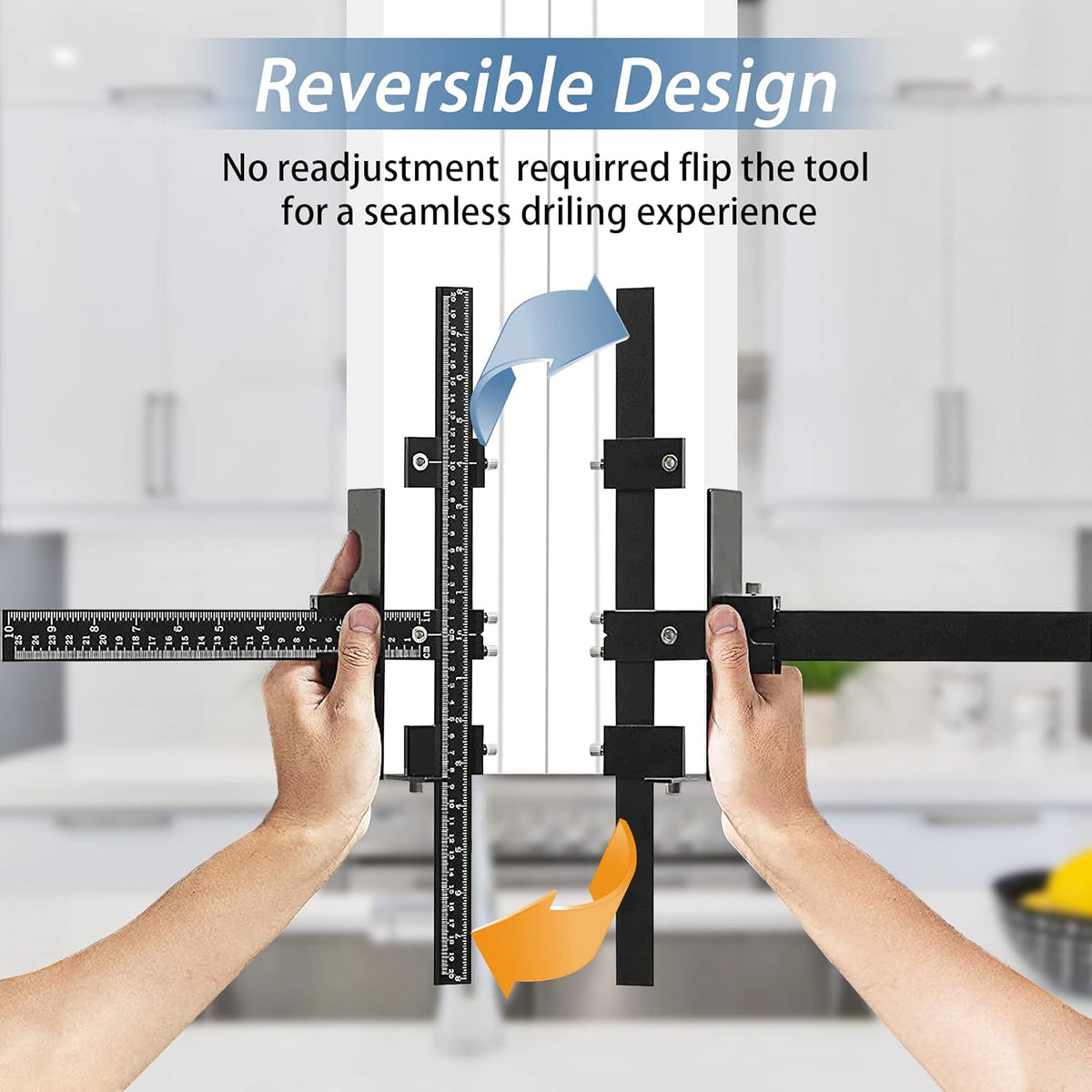 Aluminum Alloy Adjustable Cabinet Hardware Jig J2716