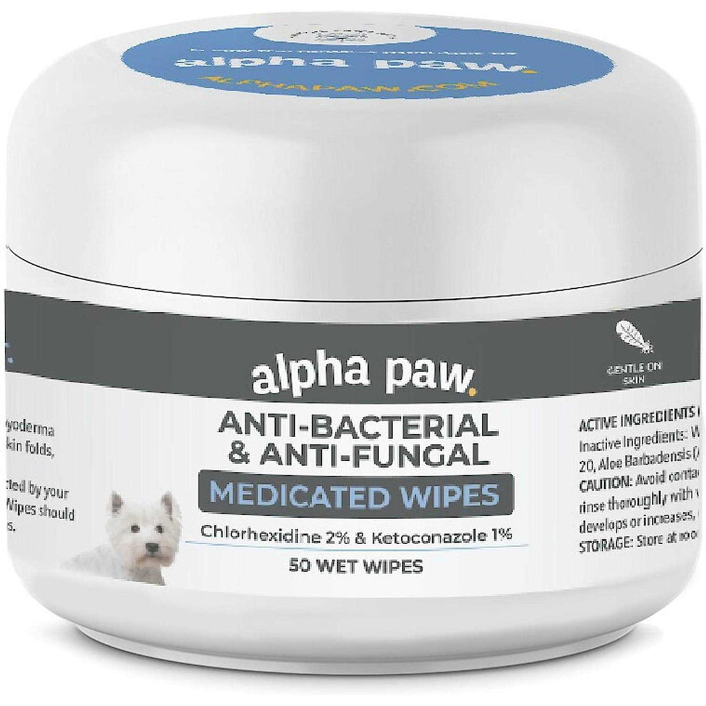 Antibacterial & Antifungal Medicated Wipes O84252