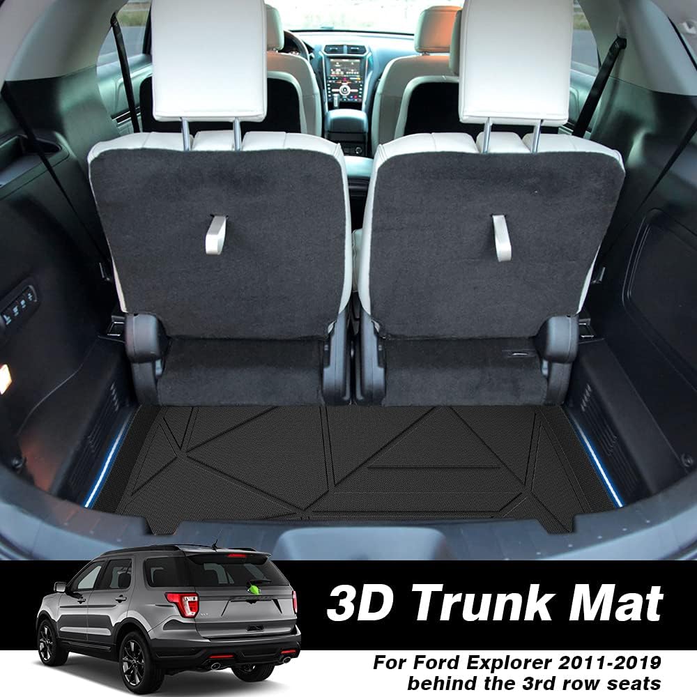 Black Non-Slip Car Cargo Mat L48600