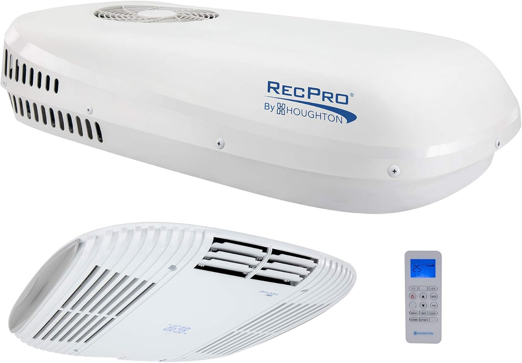 White Low Profile 9.5K Non-Ducted RV Air Conditioner J698