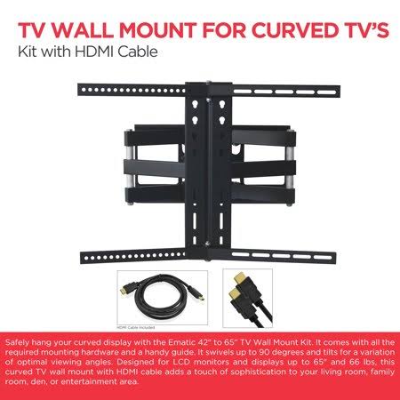 42 inch-65 inch TV Wall Mount Kit with HDMI Cable E30721