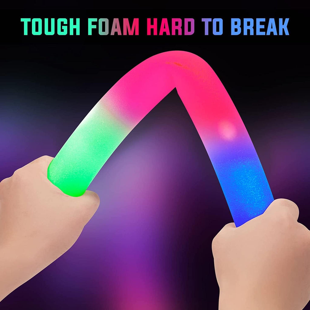 28 Pcs LED Foam Glow Sticks L467310