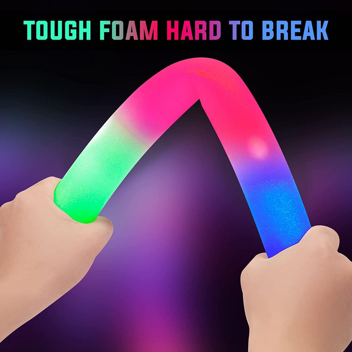 28 Pcs LED Foam Glow Sticks L467310