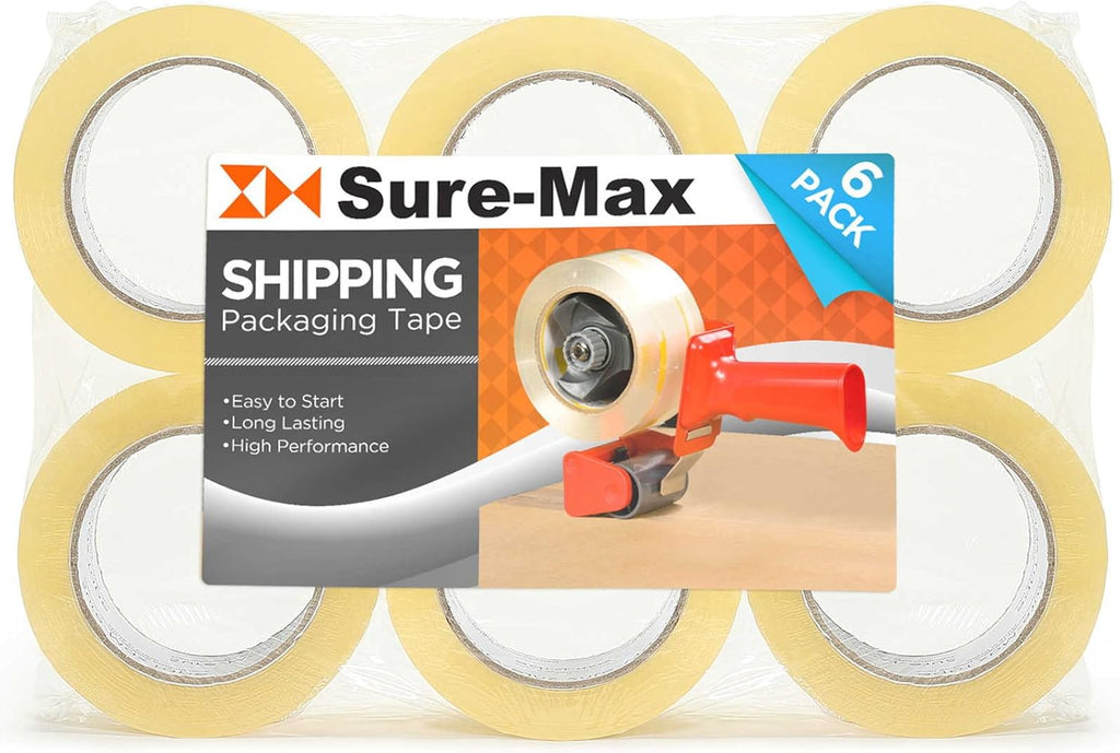 Clear Carton Packing Tape 1.8 mil 330 Feet 72 Rolls R271