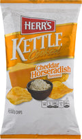 Kettle Cooked Cheddar Horseradish Potato Chips 7.5 oz Y500