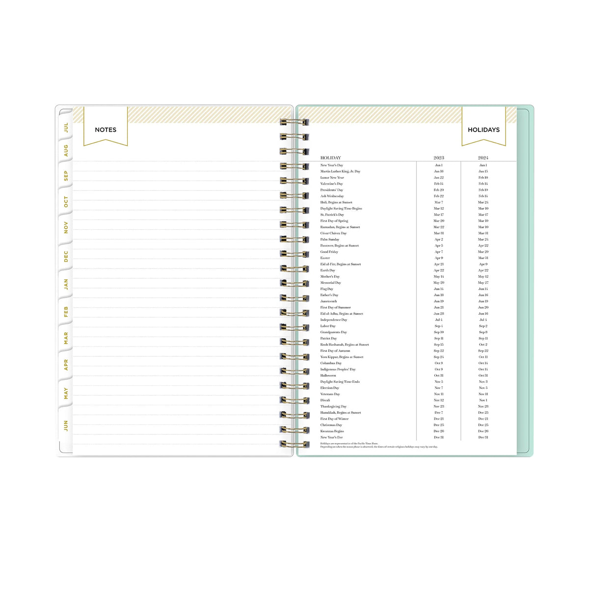 Weekly Monthly Planner 5x8 J450