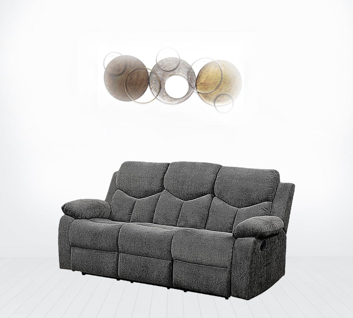 Gray Chenille Sofa Z287184