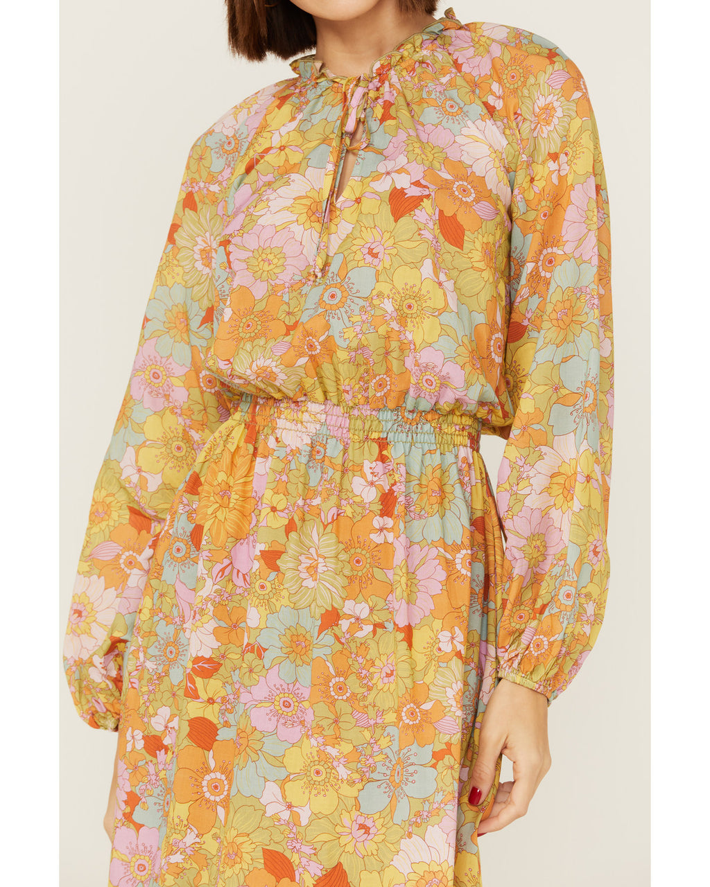 Multi Medium Midi Dress C151241