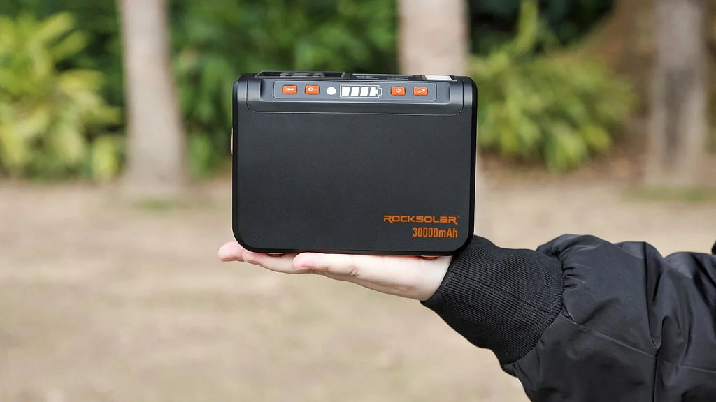 80W Portable Power Station with 30W Foldable Solar Panel S872065
