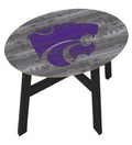 Distressed Wood Side Table N6614