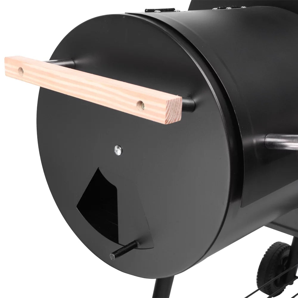 Portable Charcoal Grill and Offset Smoker T9233