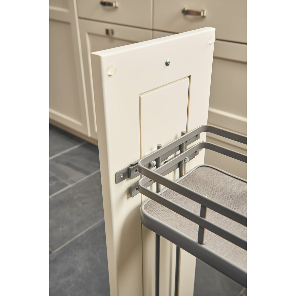Gray Wire Pull Out Pantry F822