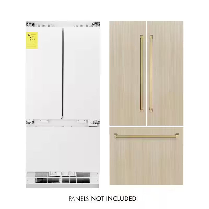 36 in. 3-Door French Door Refrigerator with Ice and Water Dispenser U263