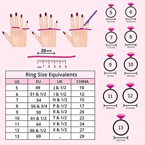 925 Sterling Silver Fidget Ring Spinner Ring Moon Star Platinum Plated Jewelry Y84473