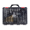 100 Piece Steel Drill Screwdriver and Nut Driver Bits Set F928781