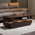 48 Inch LED Coffee Table with 2 Drawers X90447