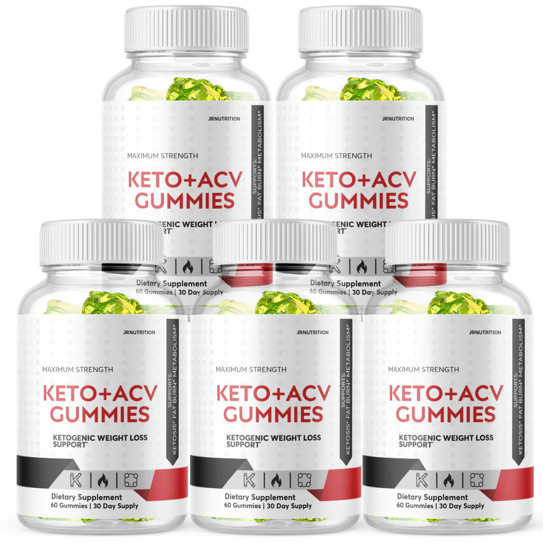 Keto ACV Gummies Maximum Strength 5 Bottles V66262