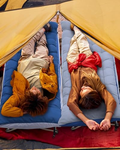 Heavy Duty Folding Cot Bed with Mattress K39725