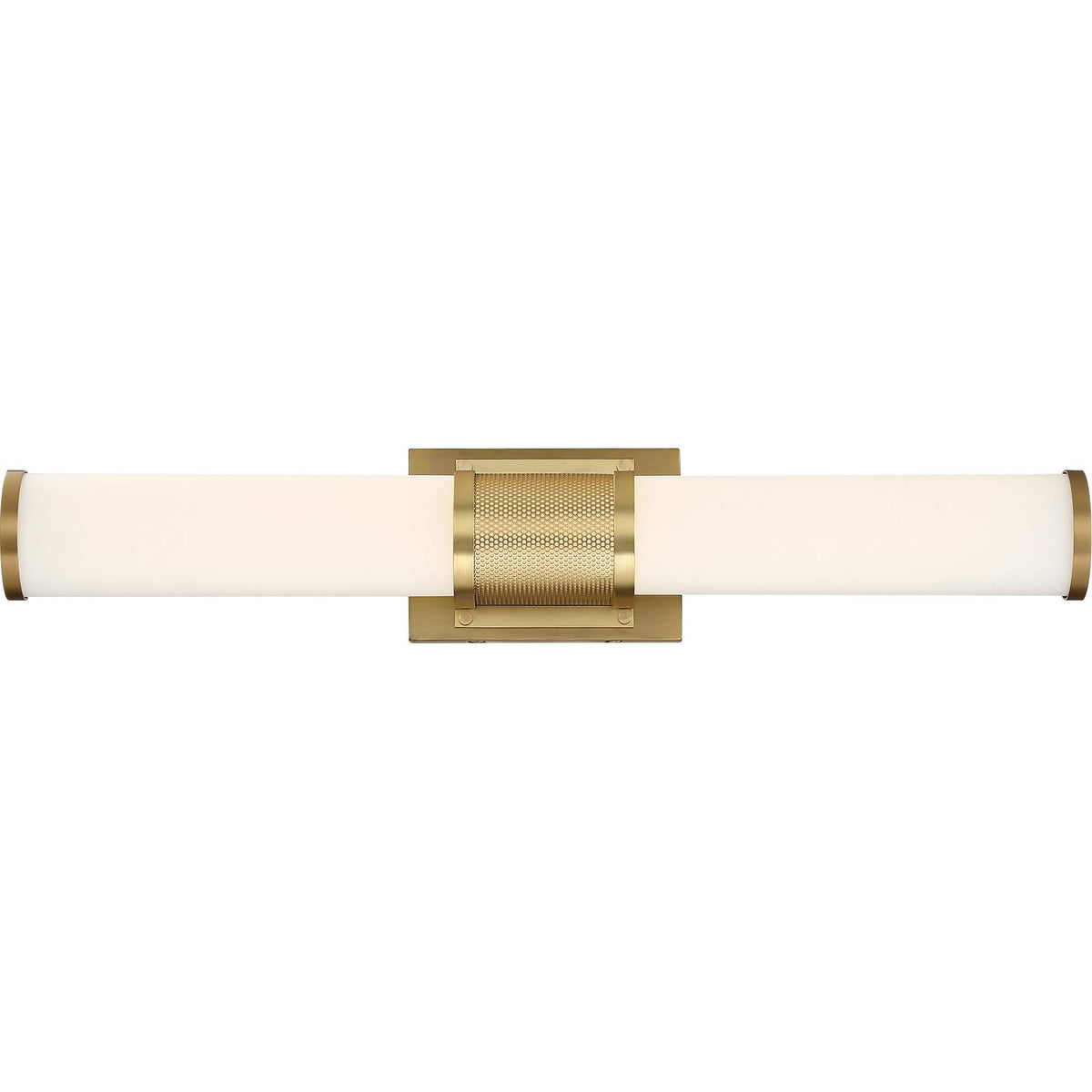 Brushed Brass LED Vanity with Frosted Lens P606808