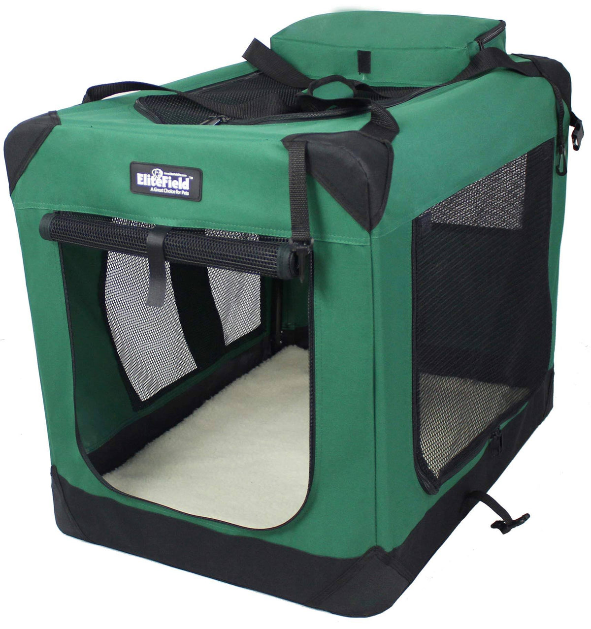 3-Door Folding Soft Dog Crate R32445
