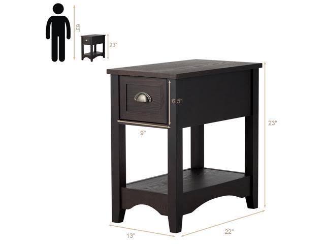 3 Pcs Counter Height Dining Table and 2 Chairs Black K19995