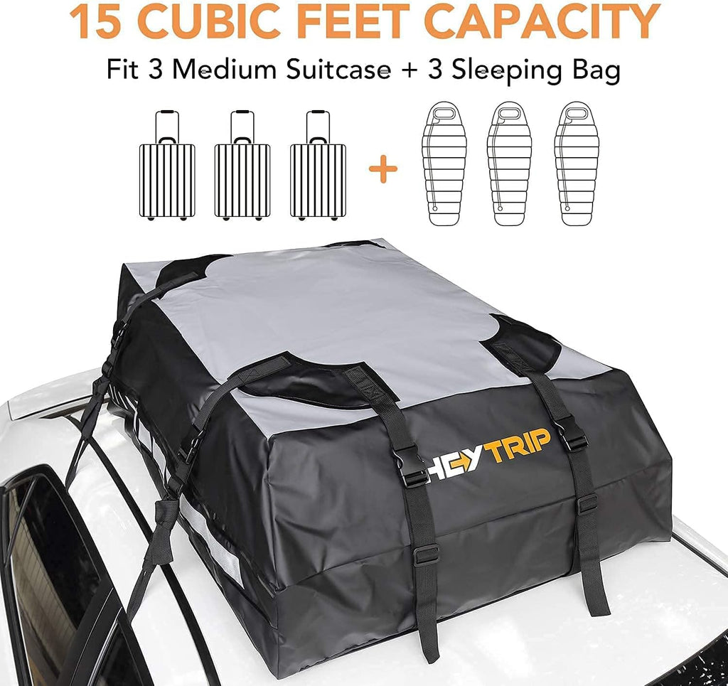Waterproof Rooftop Cargo Carrier with Non-Slip Bottom R2357
