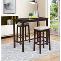 Brown Bar Height Pub Table D627