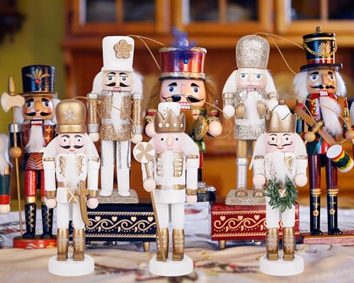 Pink Wooden Nutcracker Figure, 12” V101