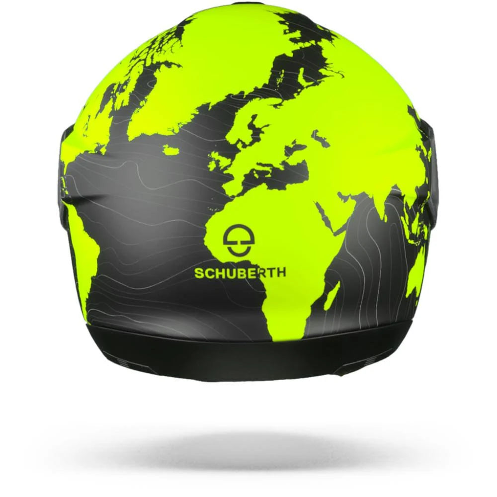 Yellow Motorcycle Helmet U46791