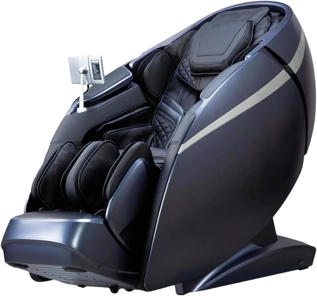 Black SL-Track Massage Chair with 4D Mechanism T738529