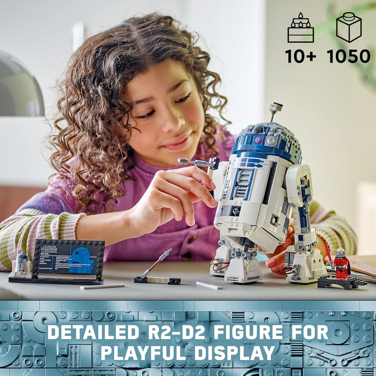 R2-D2 Brick Built Droid Figure Z572