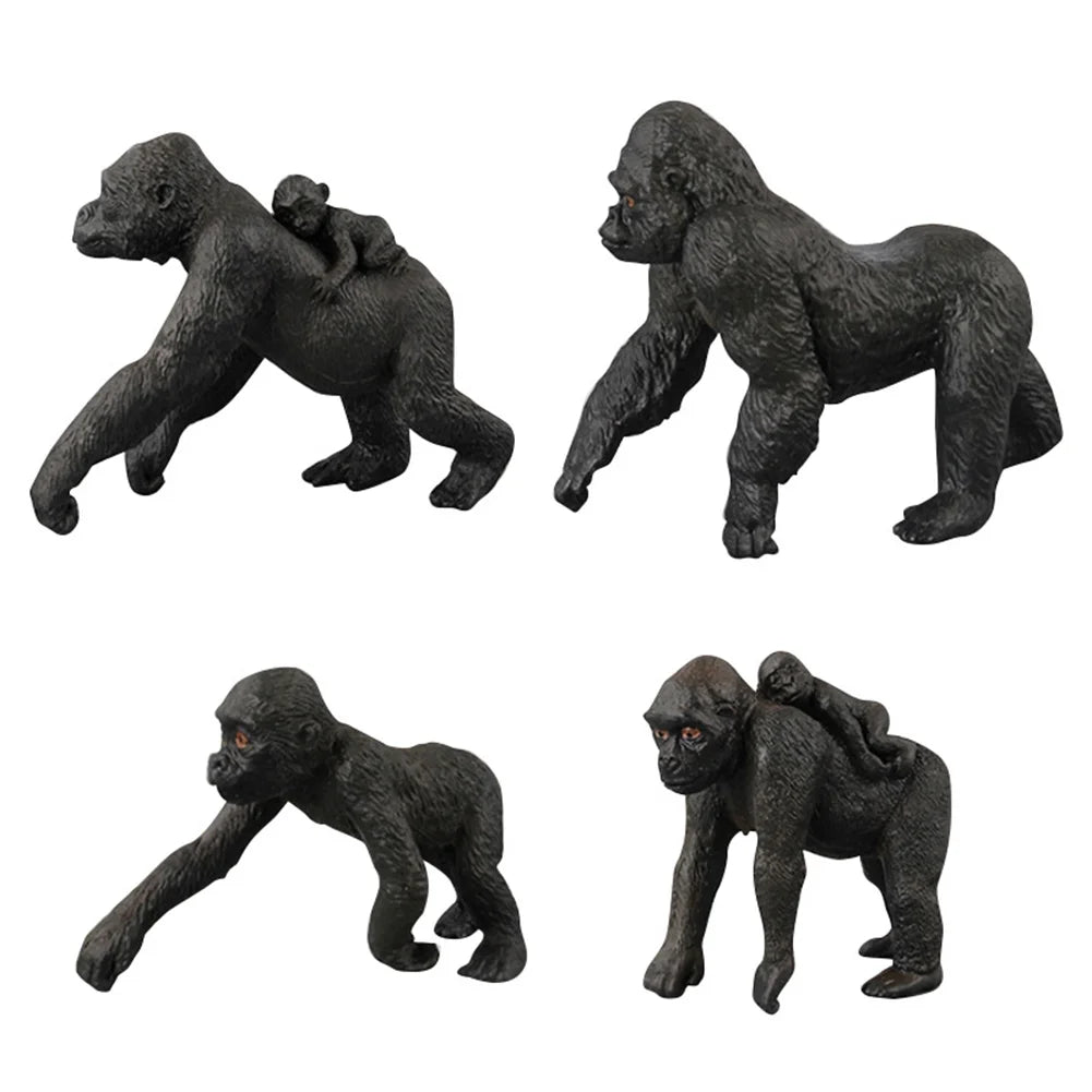 Simulation Gorilla Wild Animal Action Figure V574