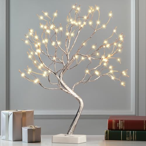 108 Led 8 Modes Lighted Birch Tree P565