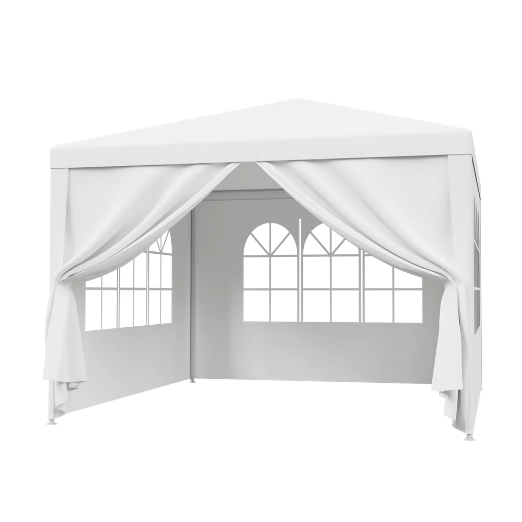 10 x 10 ft White Canopy Tent M24296