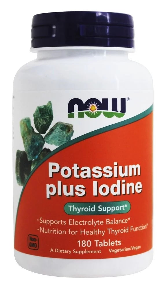 Potassium Plus Iodine 180 Tablets 2 Pack L127