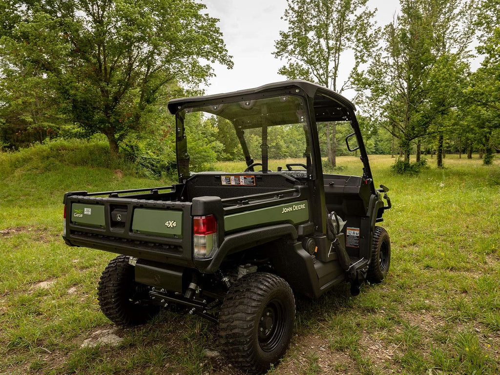 Heavy Duty Rear Windshield for John Deere Gator 835E / 835M / 865E / 865M, 1/4 Thick Polycarbonate B3575