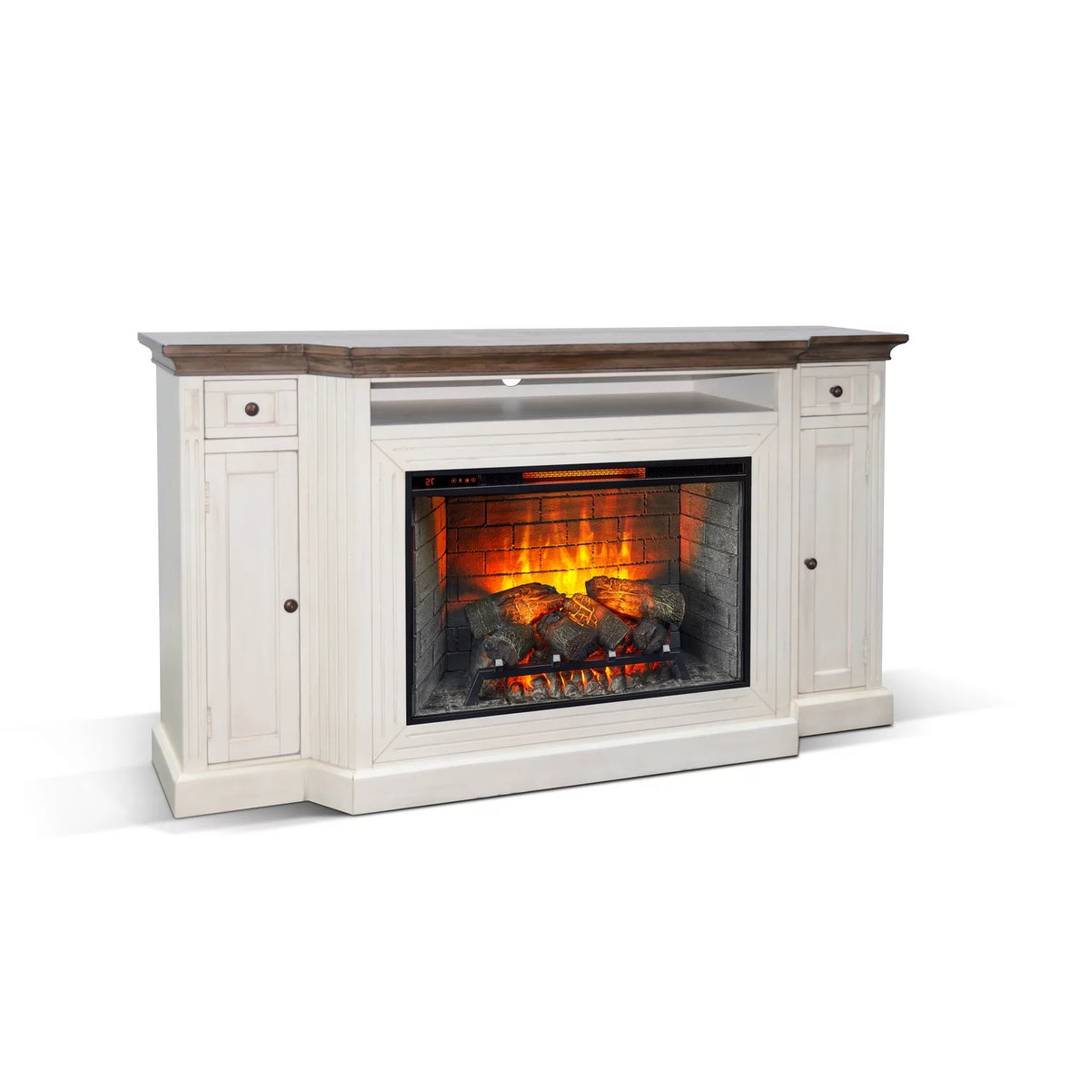Mahogany TV Console O66510