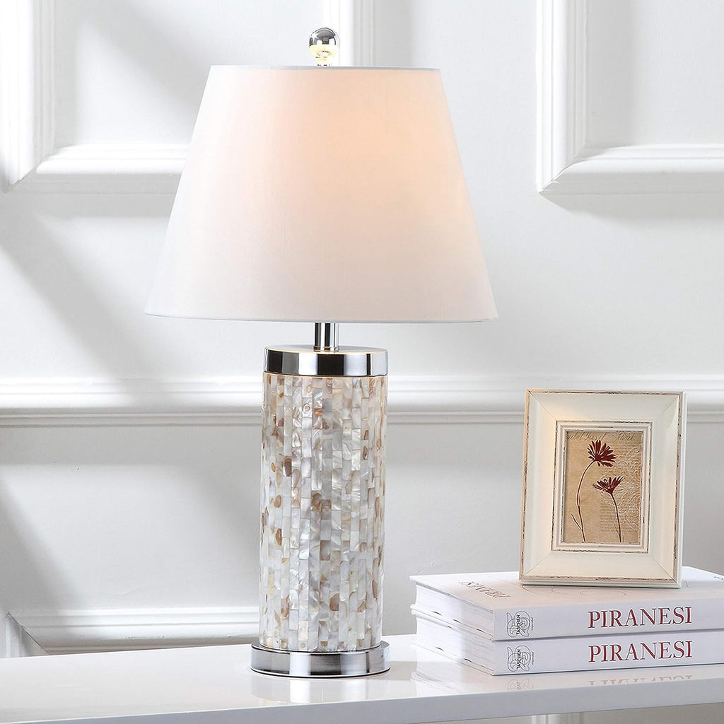 Ivory Shell Table Lamp Set of 2 F93058