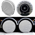 Tire Covers Set of 4, 5 Layer Waterproof Aluminum Film, Fit 30 to 32 Tire Diameter N3483
