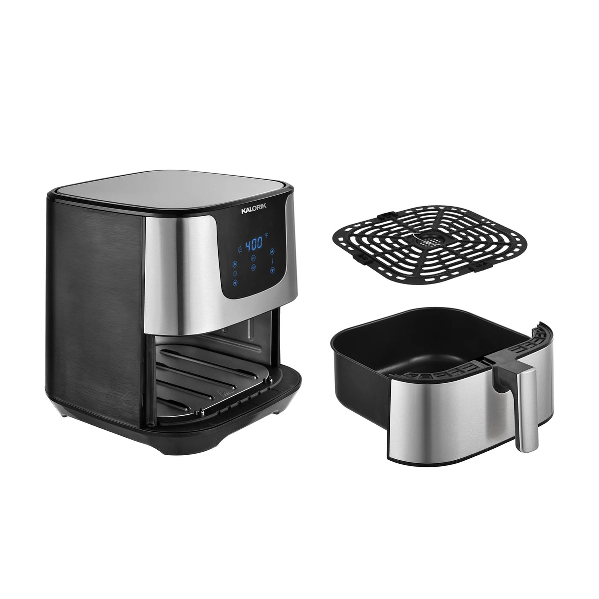 6 Quart Digital Air Fryer with Trivet H315067