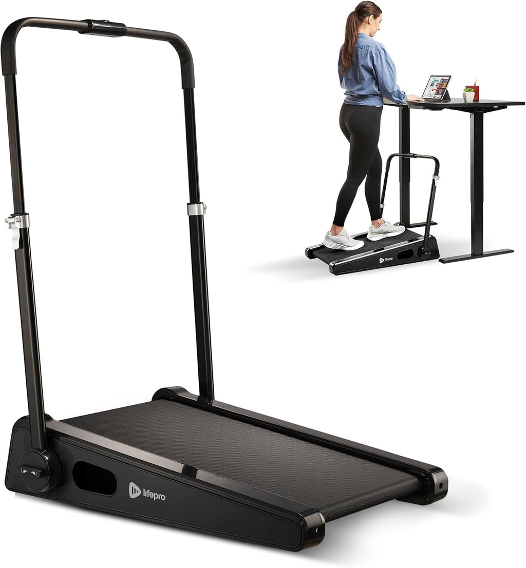 Smallest Portable Mini Walking Pad with Adjustable Handlebar, Max Speed 3 MPH, 30 inch Mini Walking Treadmill, 220 Lbs Max Weight X933