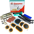 Bike Tube Tire Patch Repair Kits with Air Cartridges J1711