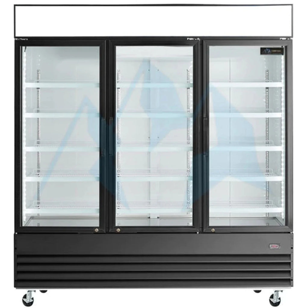 3 Door Swing Glass Merchandiser Refrigerator W817