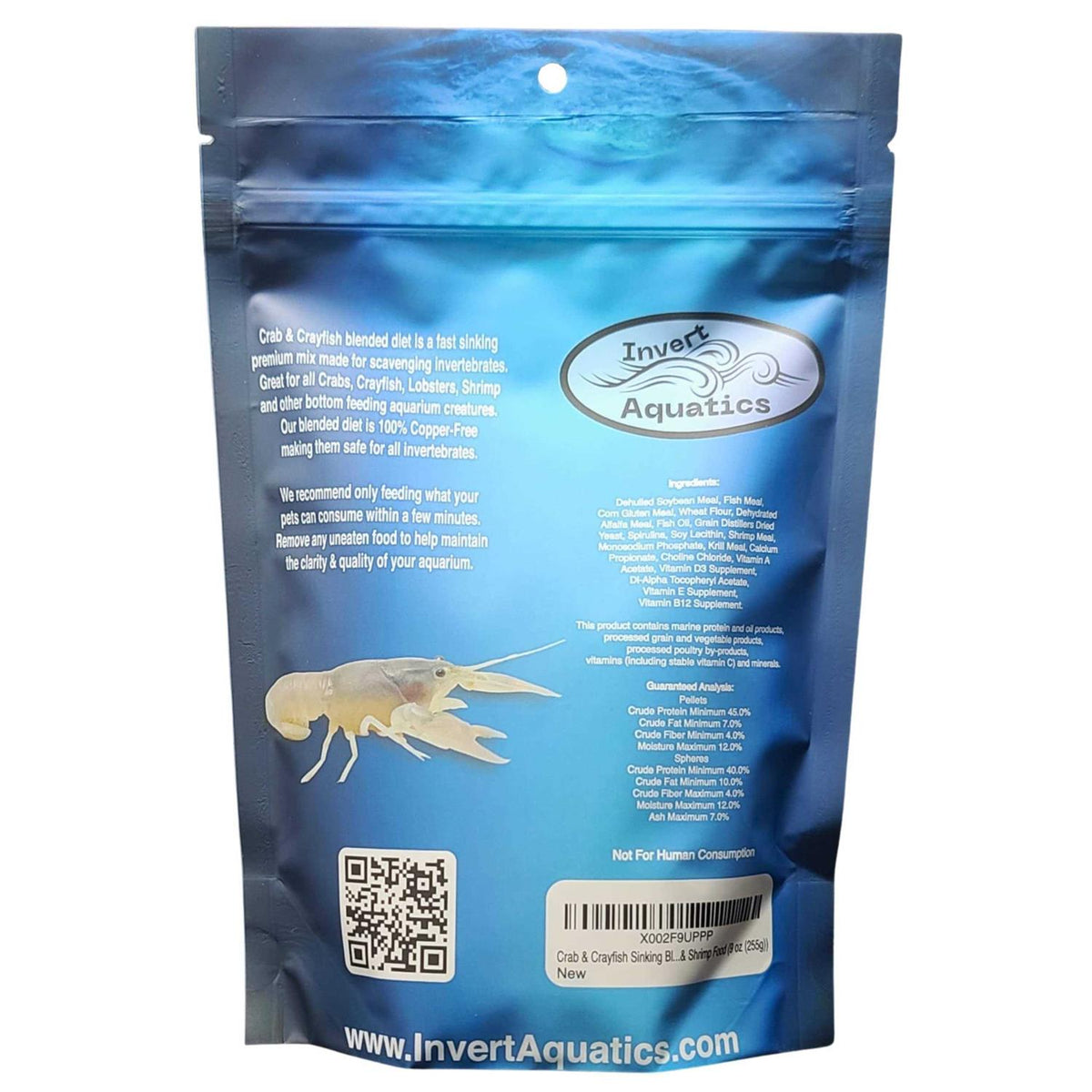 Crab & Crayfish Sinking Diet J1018
