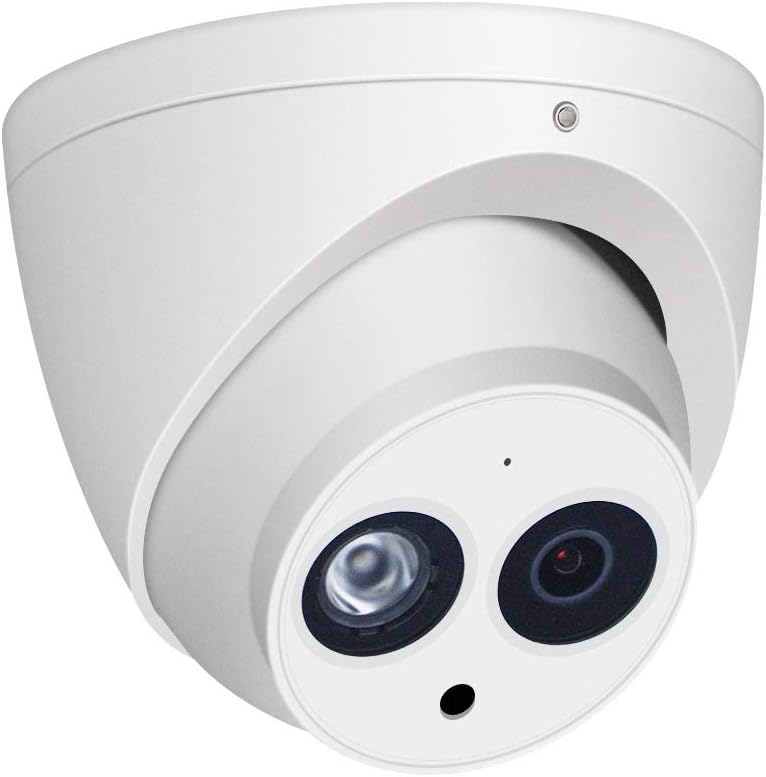 6MP HD POE IP Eyeball Dome Camera with Built-in MIC, IP67 J2630