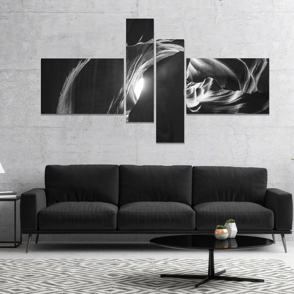Antelope Canyon Landscape Photography Canvas Print 5 Panels B4632