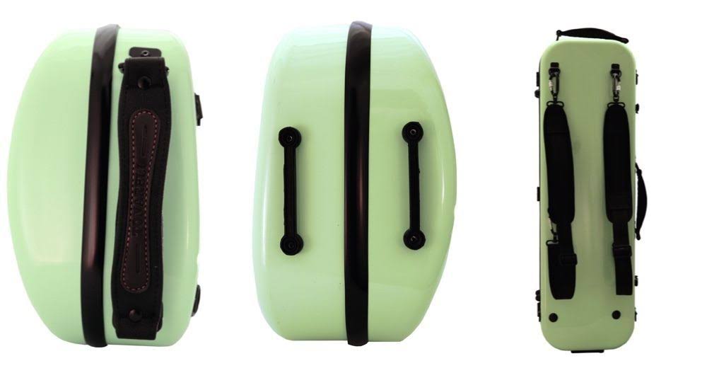 Fiberglass Oblong Lime Violin Case Z986514