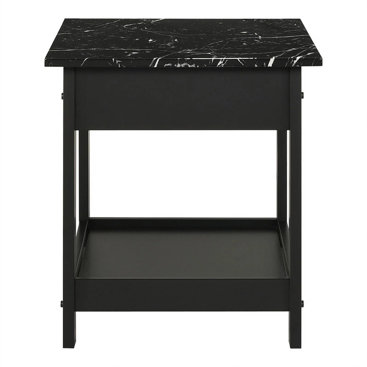 Black Wood 3-Piece Coffee Table Set H44773