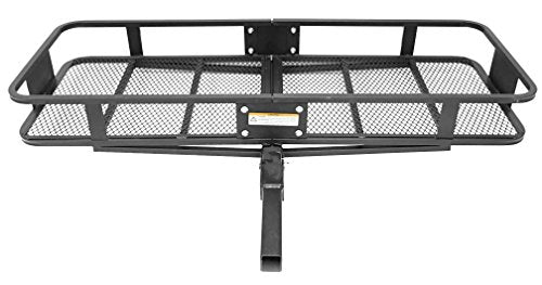 500 lb. Capacity Steel Hitch Mount Folding Cargo Carrier N255060