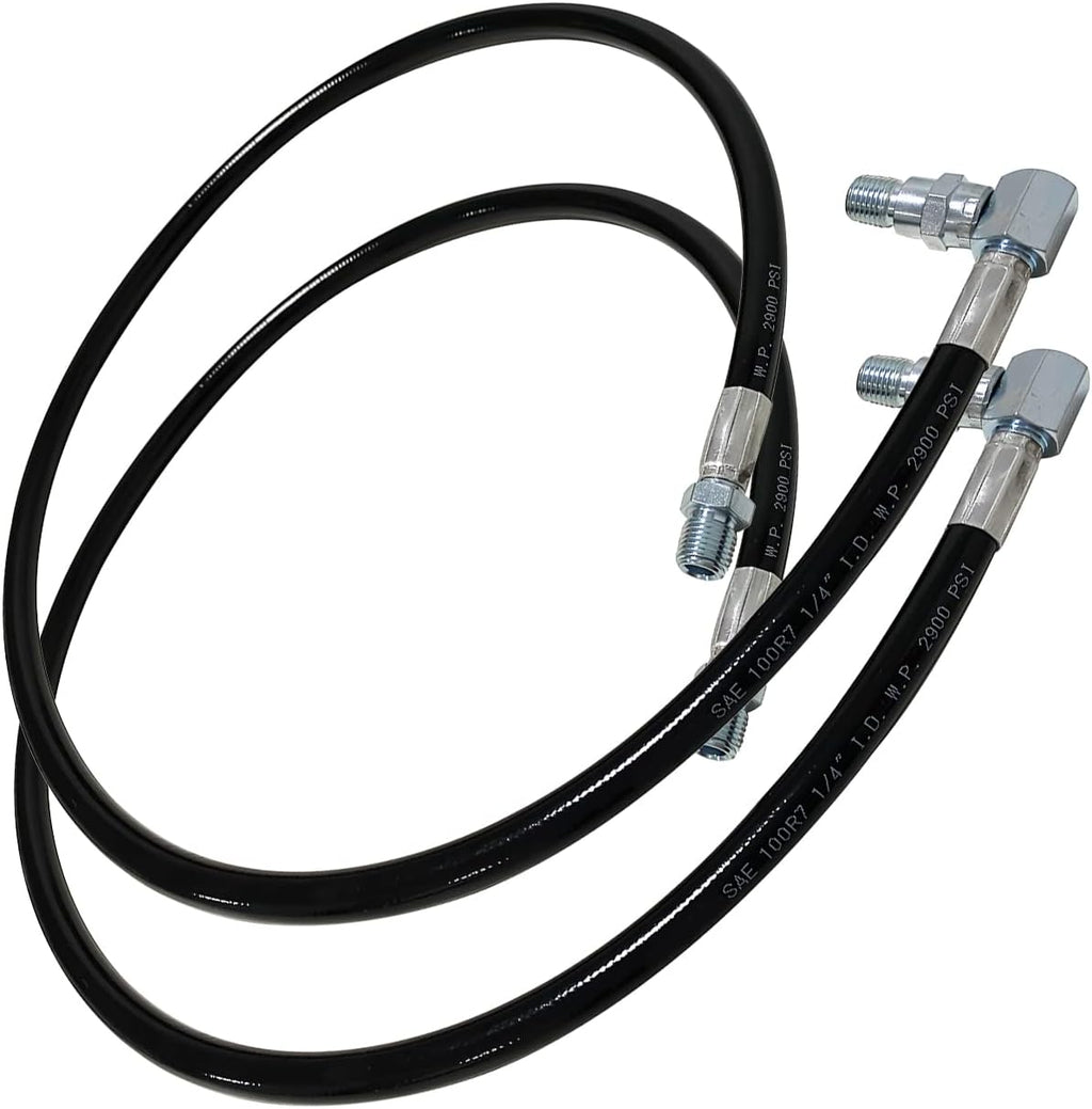 45'' Hydraulic Power Angle Hose & Fittings Kit Pack of 2 Q856680